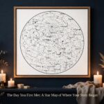The Day You First Met: A Star Map of Where Your Story Began