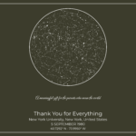 Choose Your Favorite Personalized Sky Map Design