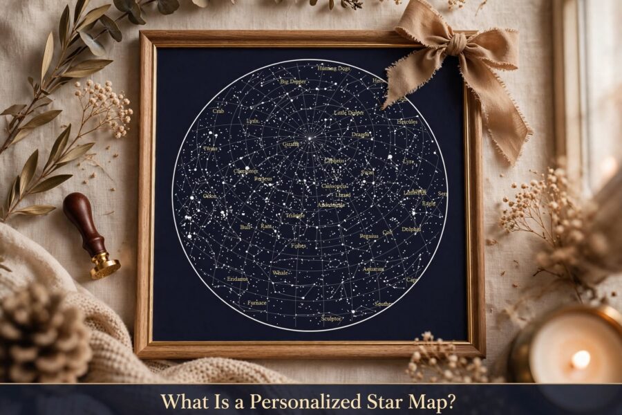 What Is a Personalized Star Map? A Meaningful Gift for Every Special Moment