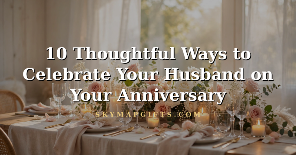 10 Thoughtful Ways to Celebrate Your Husband on Your Anniversary