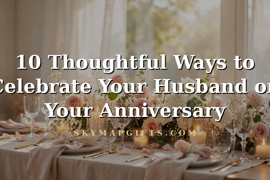 10 Thoughtful Ways to Celebrate Your Husband on Your Anniversary