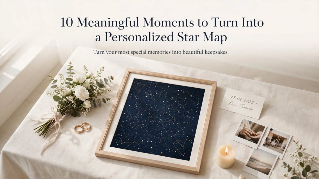 10 Meaningful Moments to Turn Into a Personalized Star Map