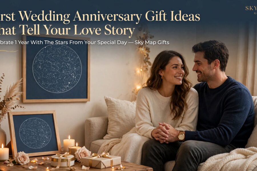 First Wedding Anniversary Gift Ideas That Tell Your Love Story