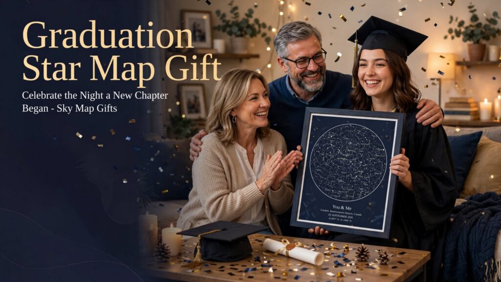 Graduation Star Map Gift: Celebrate the Night a New Chapter Began