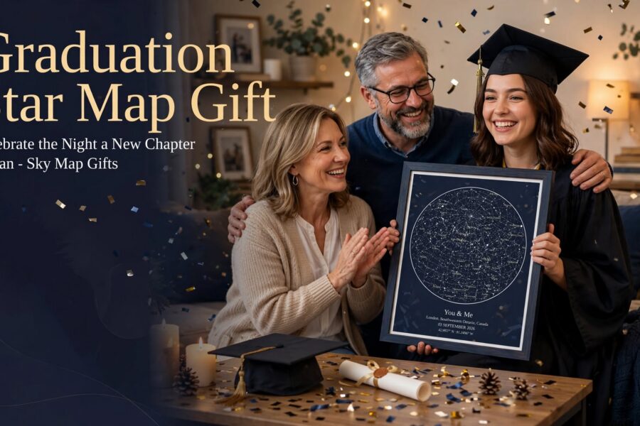 Graduation Star Map Gift: Celebrate the Night a New Chapter Began