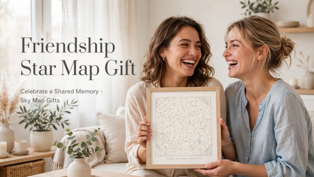 Friendship Star Map Gift: Celebrate a Shared Memory
