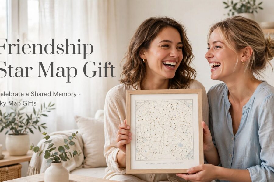 Friendship Star Map Gift: Celebrate a Shared Memory