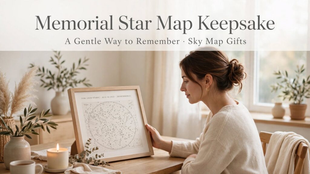 Memorial Star Map Keepsake: A Gentle Way to Remember