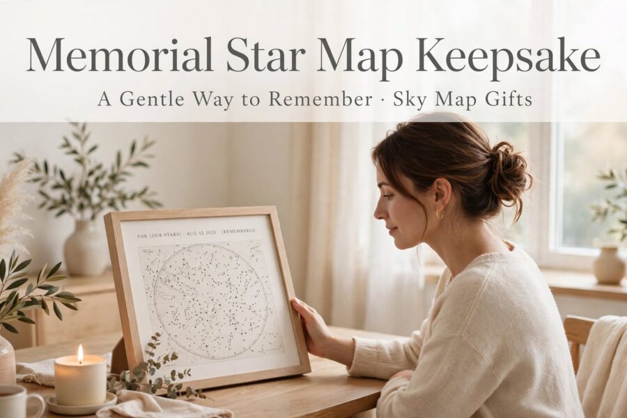 Memorial Star Map Keepsake: A Gentle Way to Remember