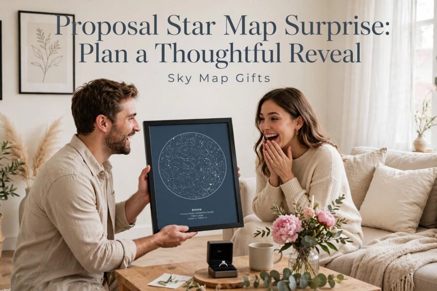 Proposal Star Map Surprise: Plan a Thoughtful Reveal