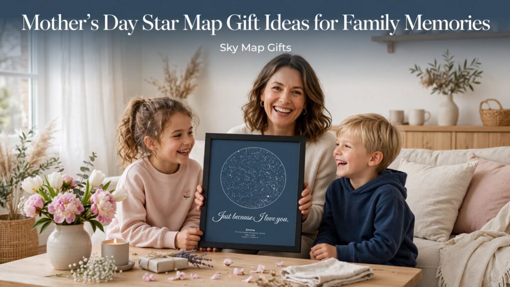 Mother’s Day Star Map Gift Ideas for Family Memories