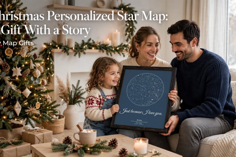 Christmas Personalized Star Map: A Gift With a Story