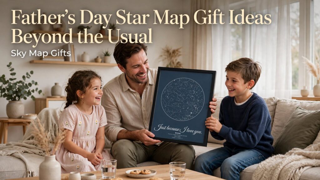 Father’s Day Star Map Gift Ideas Beyond the Usual