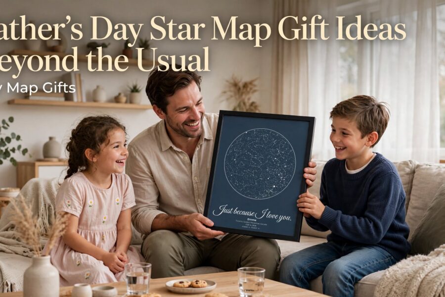 Father’s Day Star Map Gift Ideas Beyond the Usual