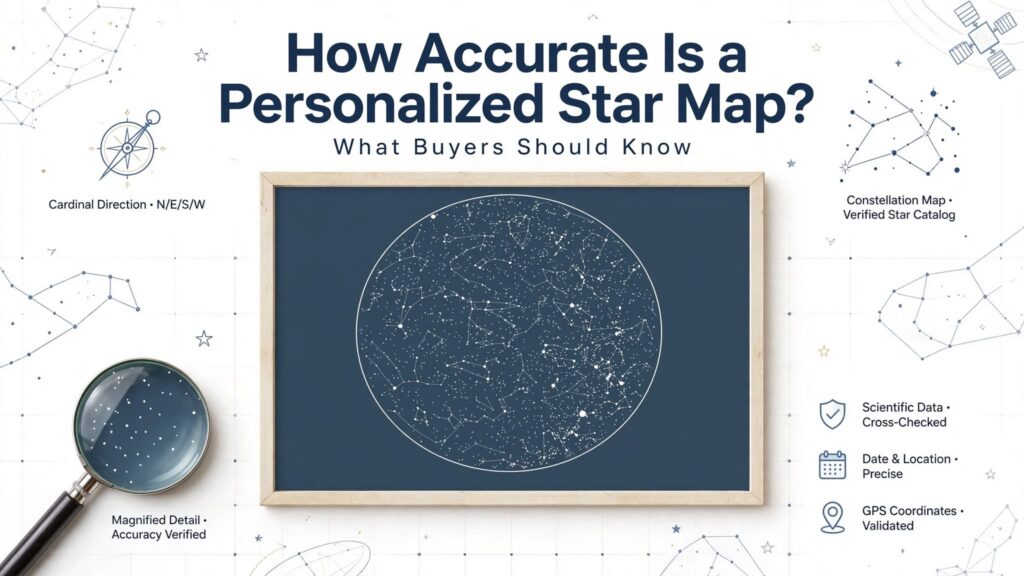 How Accurate Is a Personalized Star Map? What Buyers Should Know