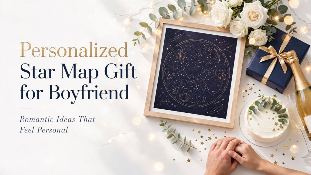 Personalized Star Map Gift for Boyfriend: Romantic Ideas That Feel Personal