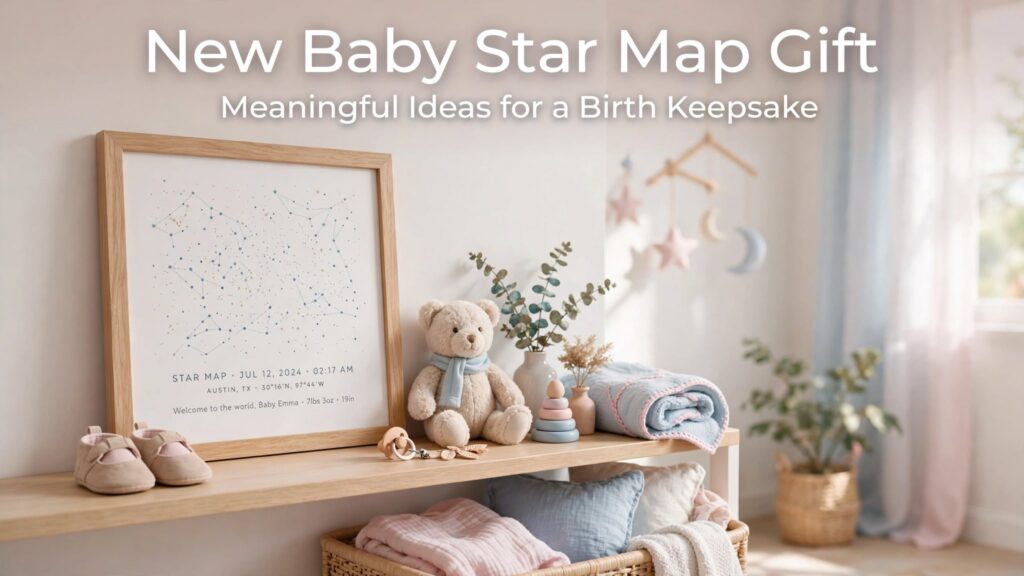 New Baby Star Map Gift: Meaningful Ideas for a Birth Keepsake