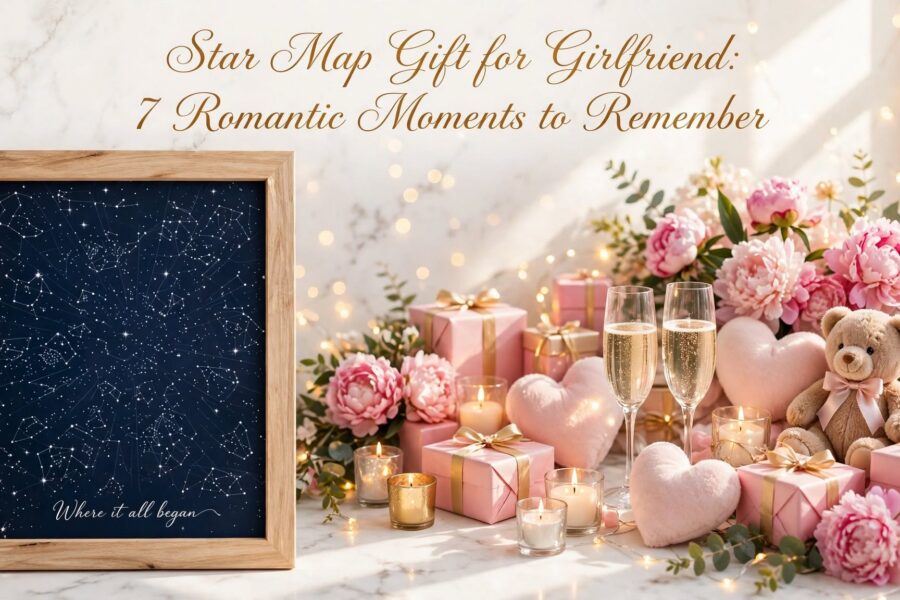 Star Map Gift for Girlfriend: 7 Romantic Moments to Remember