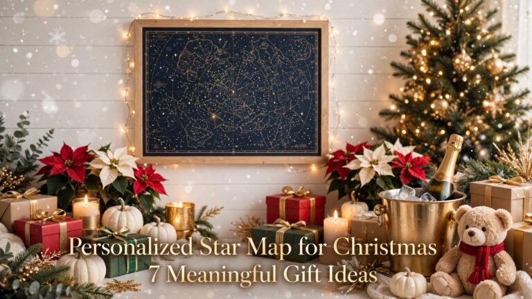 Personalized Star Map for Christmas: 7 Meaningful Gift Ideas