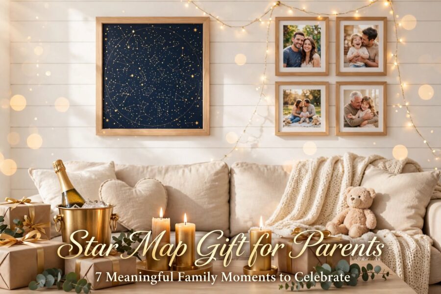 Star Map Gift for Parents: 7 Meaningful Family Moments to Celebrate